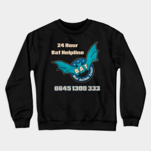 The Detectorists B.A.T Bat Action Trust by Eye Voodoo Crewneck Sweatshirt